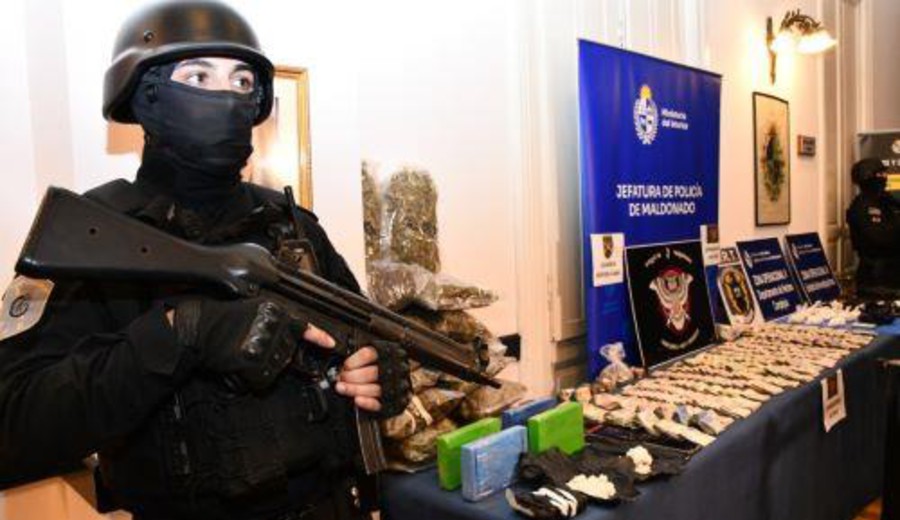 imagen de Operación Jacobo: incautación de 57 kilos de cocaína y detención del cabecilla de organización criminal en Maldonado