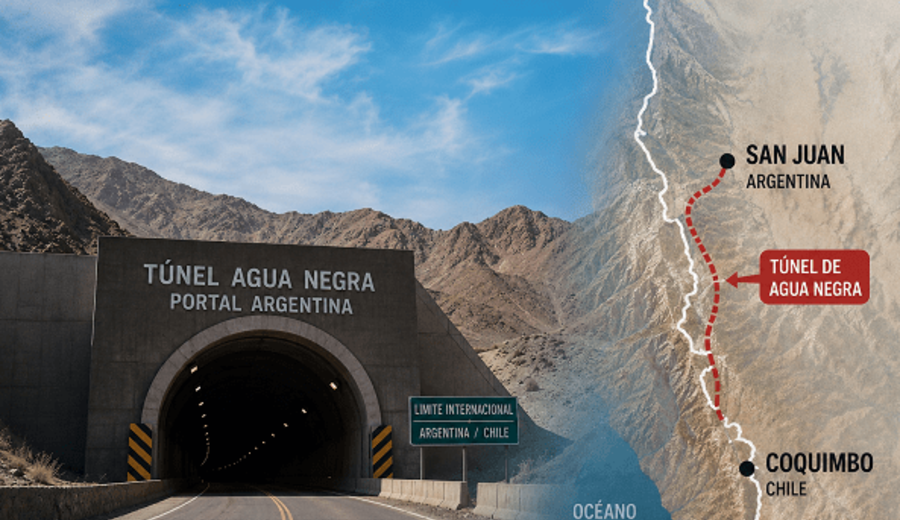 imagen de Túnel Agua Negra: la megaobra de US$ 1.500 millones que busca unir Atlántico y Pacífico