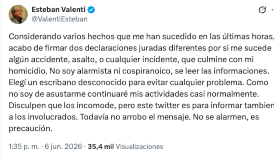 imagen de Un posteo llamativo