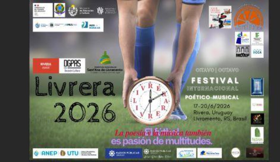 imagen de Nueva edición del “Festival Livrera”, del 17 al 20 de junio en Rivera