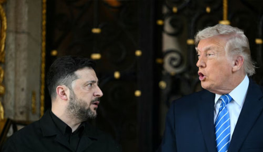 imagen de Trump confirma reunión con Zelensky durante cumbre del G7