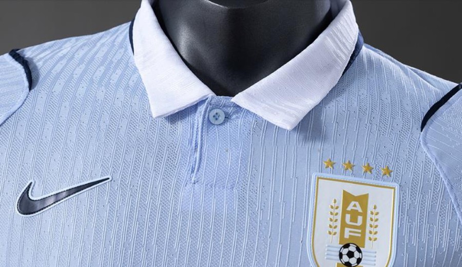 imagen de La camiseta de Uruguay fue elegida como la más linda del Mundial 2026 por The Washington Post