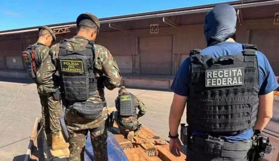 imagen de Brasil investiga cocaína líquida en 260 toneladas de madera