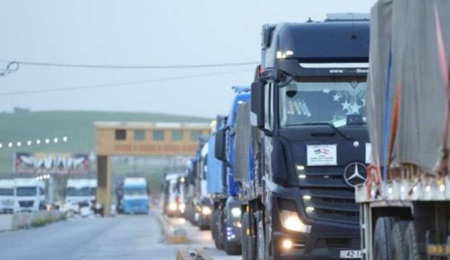 imagen de Jordania envía noveno convoy de ayuda humanitaria a Líbano