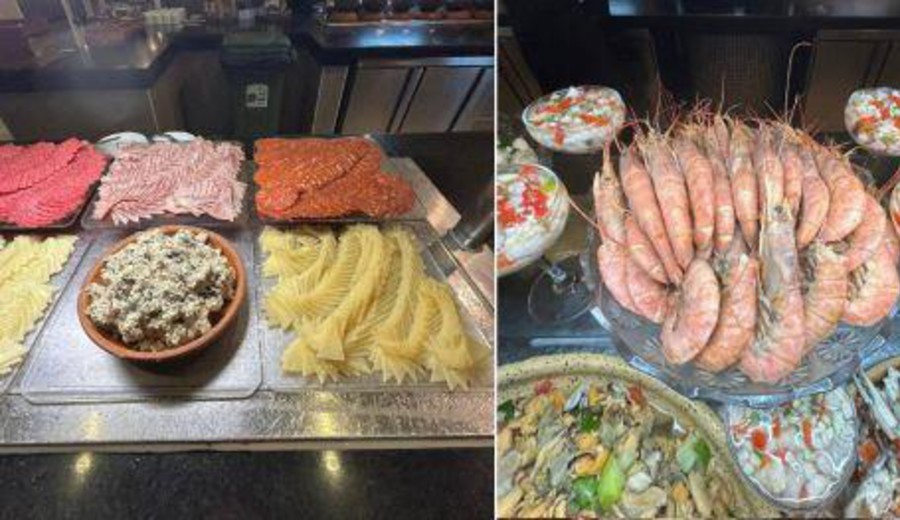 imagen de Hoteles con comida opulenta para turistas, y cubanos con hambre