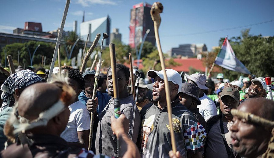 imagen de Marchas antimigrantes sacuden Sudáfrica y reavivan viejas heridas