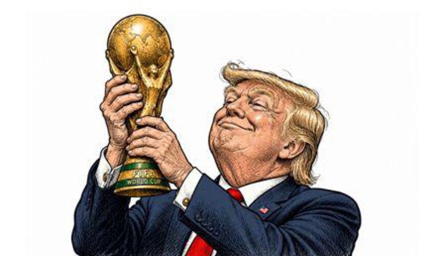 imagen de Gianni Infantino y Donald Trump