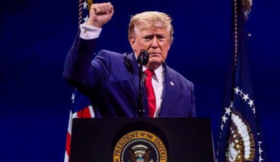 imagen de “Estados Unidos es un país de vencedores, y hoy estamos venciendo de nuevo", afirmó Trump