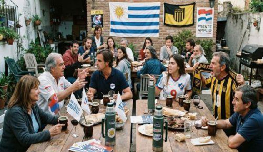 imagen de Uruguay: una enorme familia peleada entre sí. Esteban Valenti