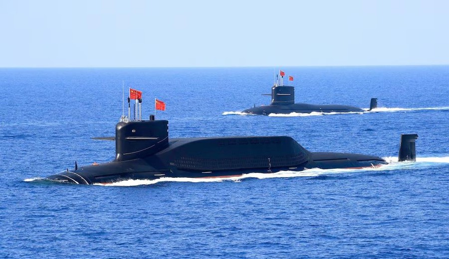 imagen de China lanza un misil desde un submarino nuclear y eleva la tensión en el Pacífico