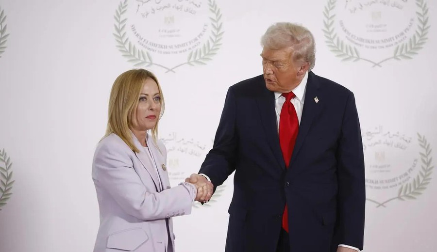 imagen de Trump vuelve a burlarse de Meloni y tensiona la cumbre de la OTAN