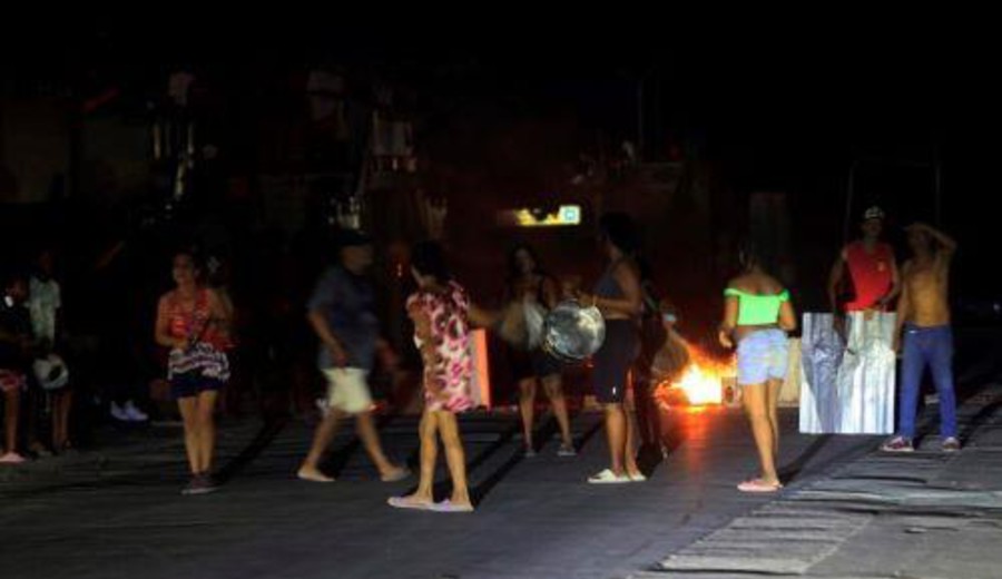 imagen de Cacerolazos en La Habana por los apagones