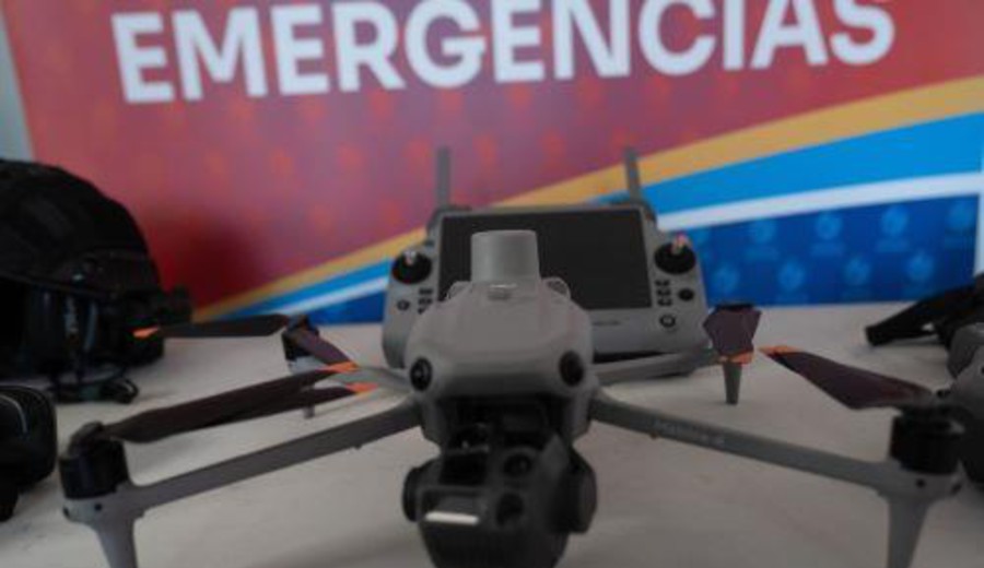 imagen de Policía despliega drones en zona metropolitana y frontera con Brasil