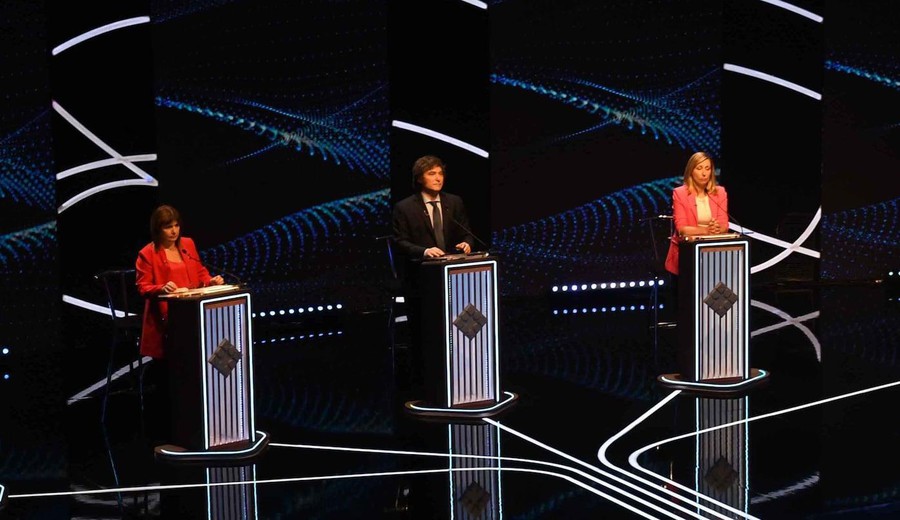 imagen de Una encuesta muestra un repunte de Milei, pero Bregman y Bullrich lo superan en imagen