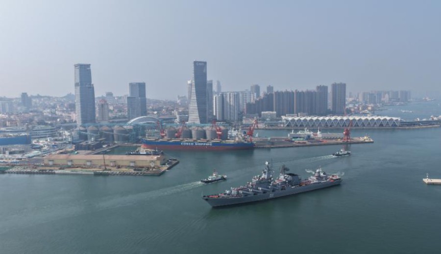 imagen de Rusia y China realizaron maniobras navales con fuego real en el mar Amarillo