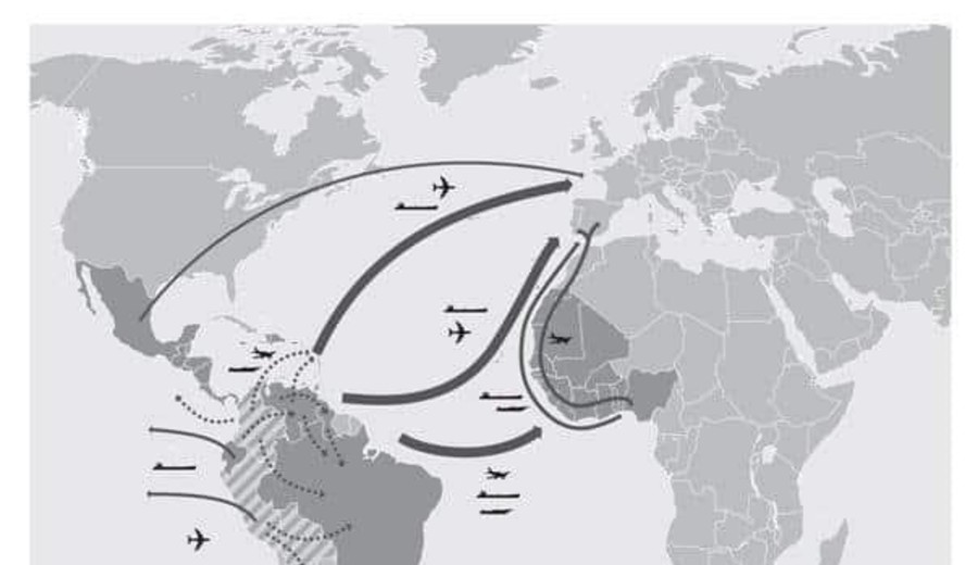imagen de La ruta atlántica de la cocaína: África y Sudamérica socios en el narcotráfico