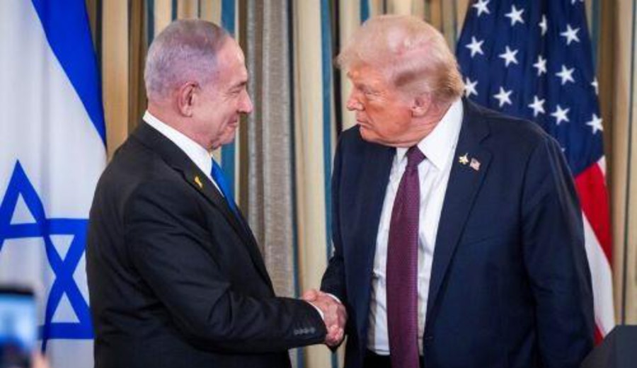imagen de Netanyahu en Washington con Trump: una cita plagada de tensiones y desencuentros