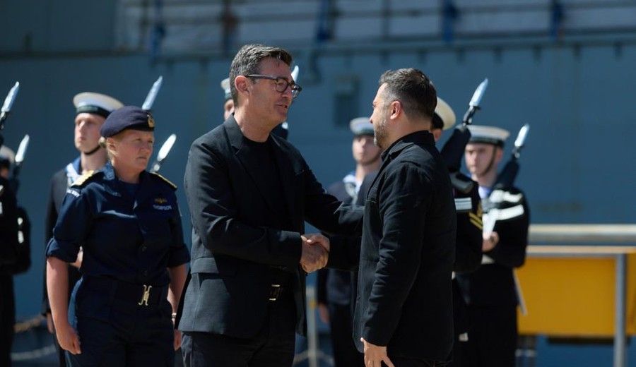 imagen de Burnham reafirmó ante Zelensky el respaldo británico a Ucrania y prometió reforzar su defensa aérea