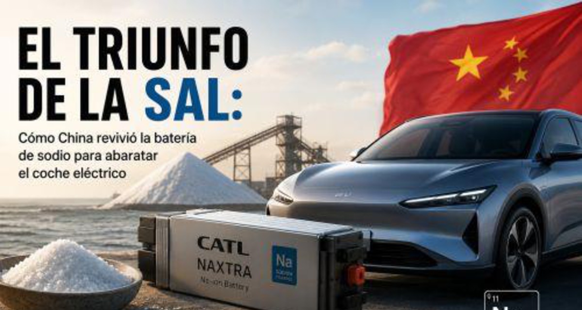 imagen de El triunfo de la sal: Cómo China revivió la batería de sodio para abaratar el coche eléctrico