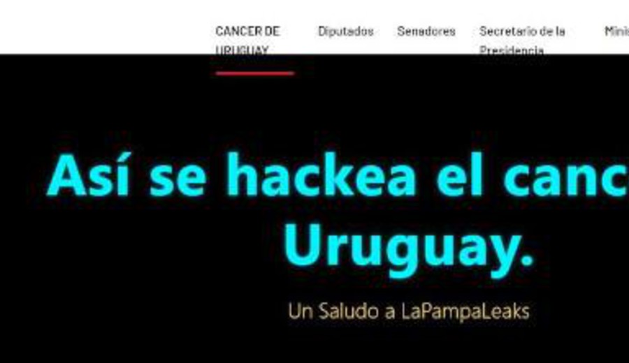 imagen de Atacaron la web del MPP: "Así se hackea el cáncer de Uruguay"