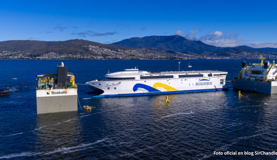 imagen de El "China Zorrilla" navega desde Australia hacia el Río de la Plata