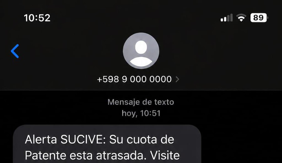 imagen de Reaparece la estafa del falso Sucive mediante mensajes sobre multas impagas