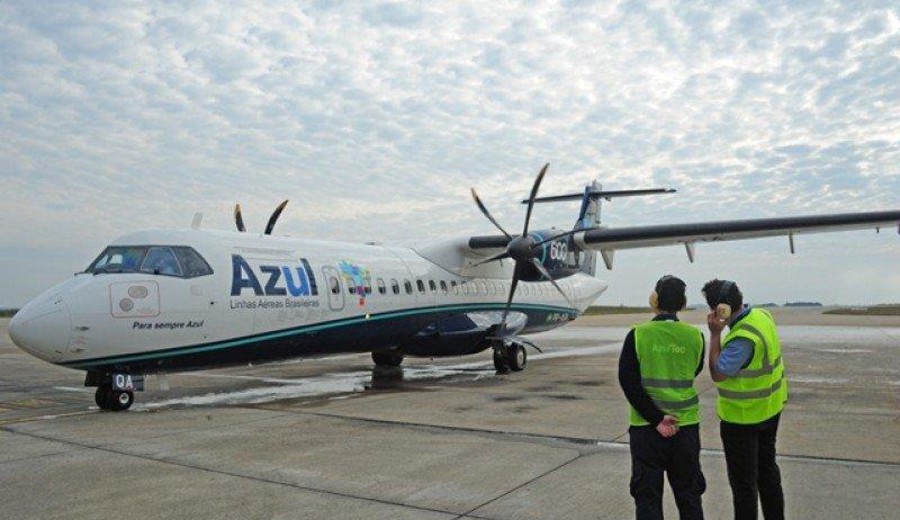 imagen de Azul reanudará sus vuelos entre Montevideo y Porto Alegre