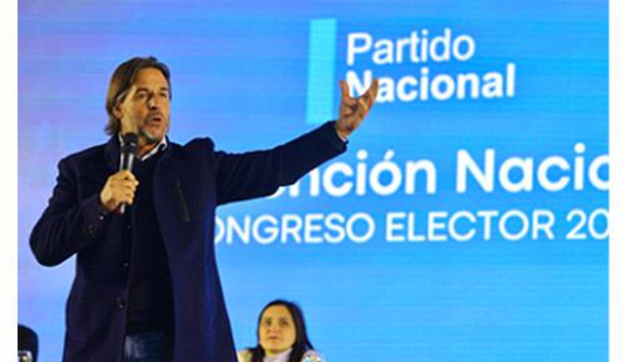imagen de Lacalle: un brillante discurso incriminatorio
