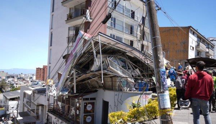 imagen de Elevan a más de 180 los muertos por el terremoto de magnitud 7,4 registrado en el noroeste de Colombia