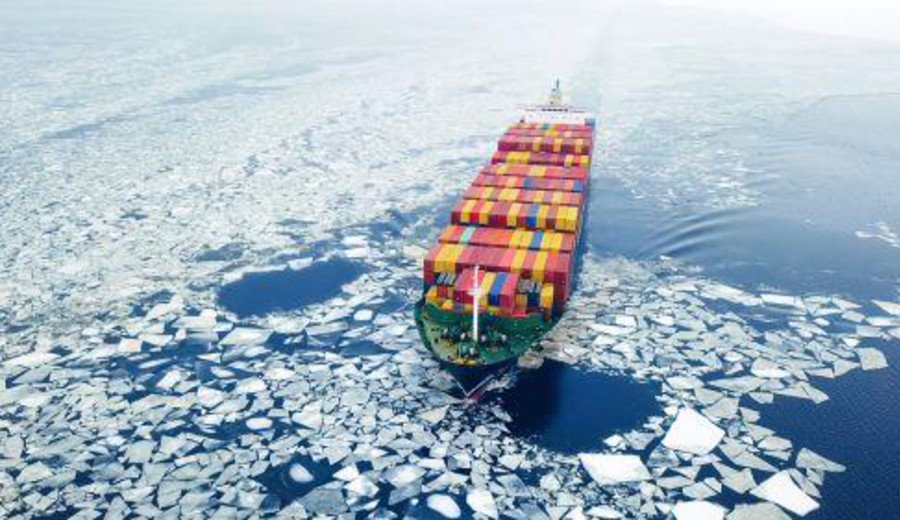 imagen de Una naviera china lanza una ruta regular de contenedores a Europa por el Ártico ruso