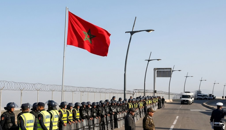 imagen de Marruecos refuerza la frontera con Ceuta ante una convocatoria de cruce masivo para el sábado