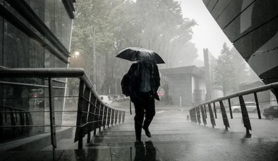 imagen de Inumet: Aviso especial por precipitaciones copiosas, tormentas fuertes, y vientos fuertes y persistentes
