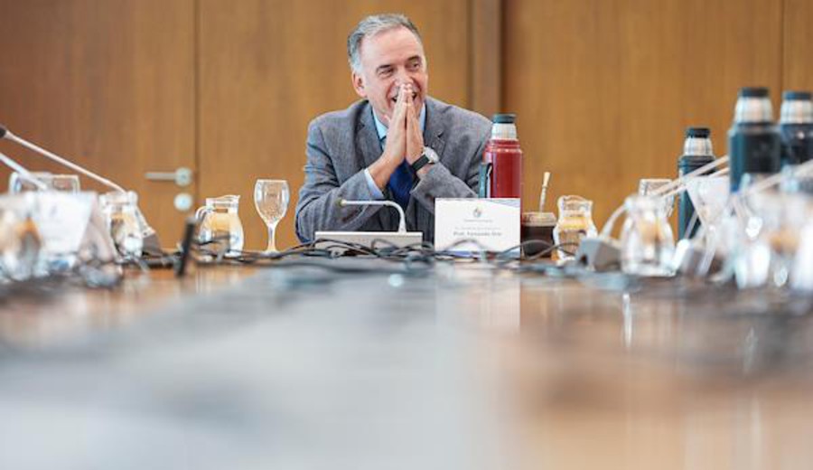 imagen de Orsi reúne a los partidos políticos antes de su viaje a la ONU