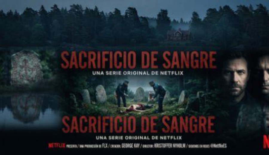 imagen de Sacrificio de sangre: una agresión al público y a la policía sueca. Innoble.