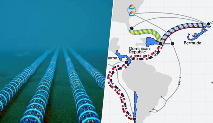 imagen de Google redibuja el mapa de Internet en América Latina con tres megacables bajo el Caribe