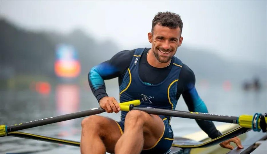 imagen de Bruno Cetraro confirma su lugar en la elite del remo: volvió a terminar entre los seis mejores del mundo