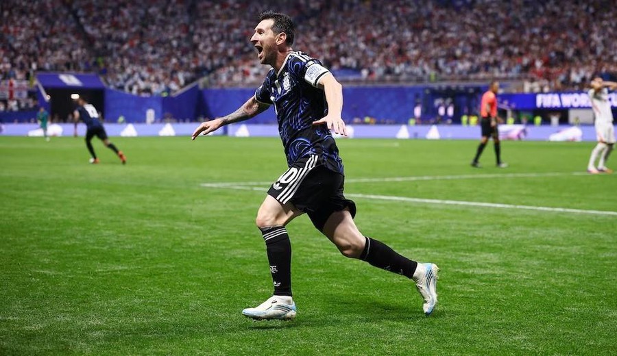imagen de Lionel Messi anunció su retiro de la selección argentina