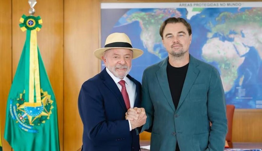 imagen de Lula da Silva se reunió con Leonardo DiCaprio para dialogar sobre derechos indígenas y medioambiente