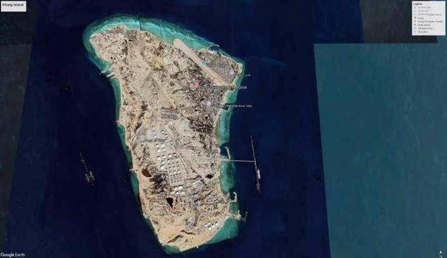 imagen de Petrolero iraní alcanzado por misiles de EEUU cerca de la isla de Kharg