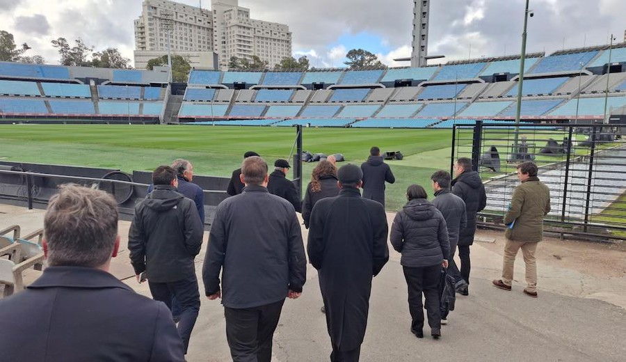 imagen de La ruta de León XIV en Uruguay: los enviados del Vaticano recorrieron los lugares que visitará el papa