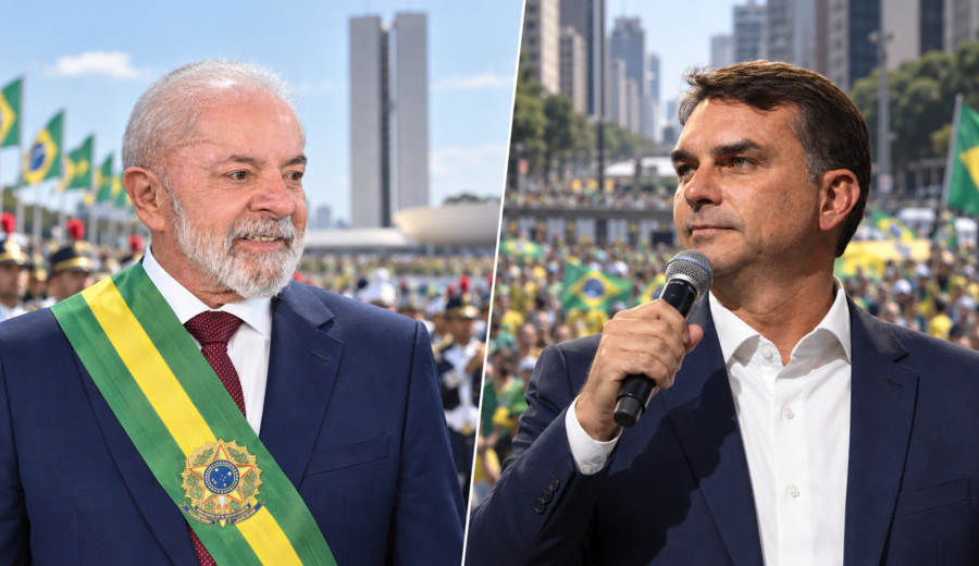 imagen de Dos 7 de septiembre exhiben la polarización política de Brasil