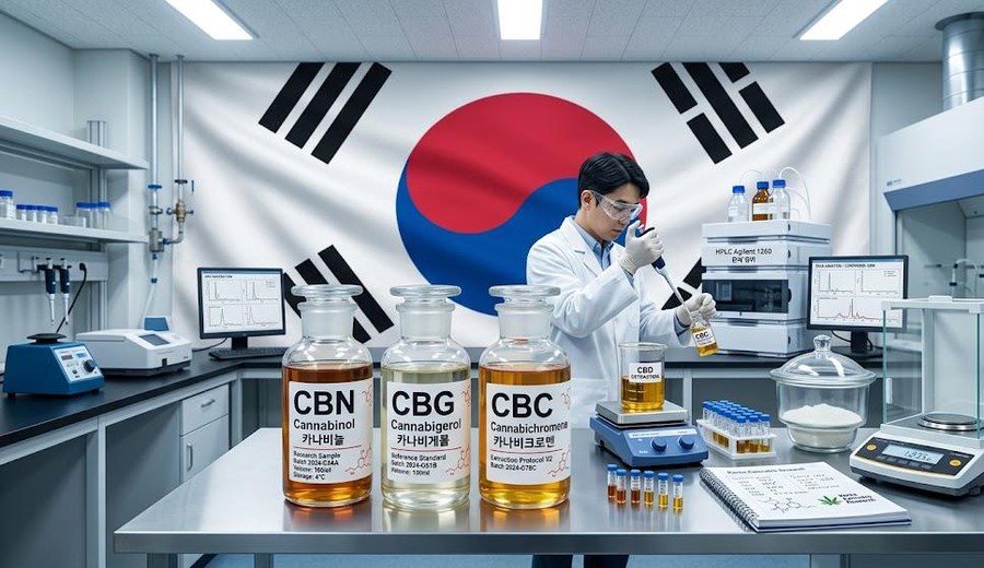 imagen de Corea del Sur amplía la investigación sobre CBG, CBC y CBN derivados del cáñamo