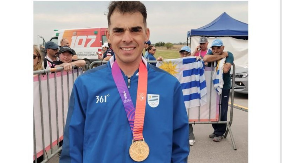 imagen de El uruguayo Thomas Silva ganó el oro en ciclismo en los Juegos Odesur 2026