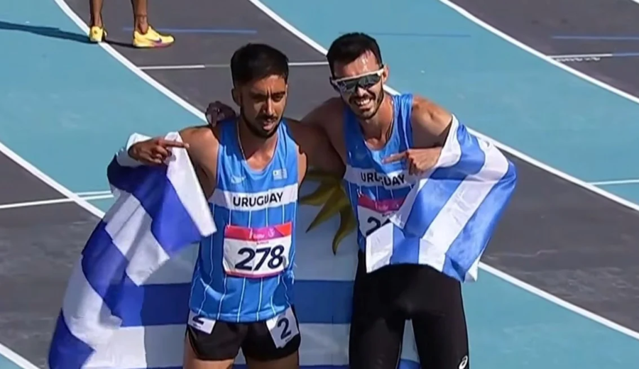 imagen de Valentín Soca ganó los 5.000 metros y Santiago Catrofe completó el 1-2 uruguayo