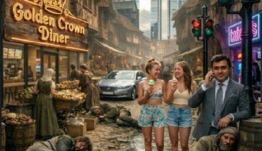 imagen de Las ciudades del siglo XXI están empezando a parecerse repentinamente a las de Edad Media. Michael Mansilla