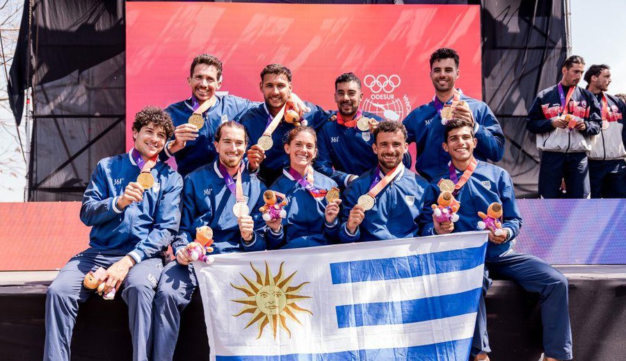 imagen de Uruguay rompe un récord de 40 años y hace historia en los Odesur