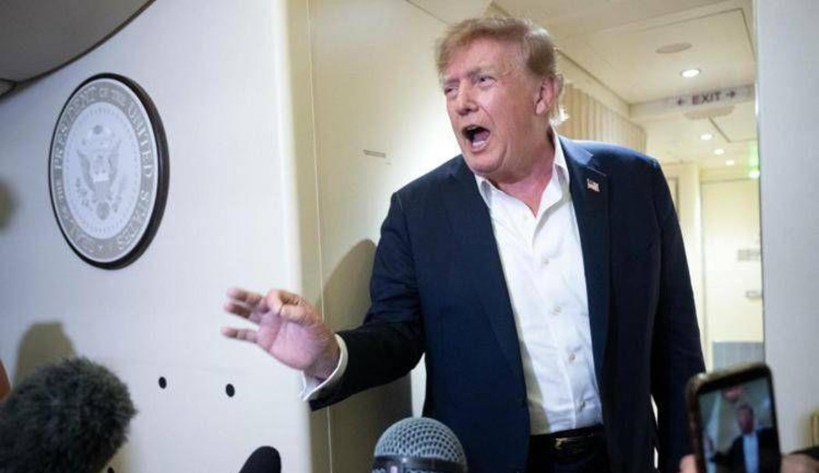 imagen de Trump: "Un acuerdo Ucrania-Rusia es posible pronto". Lavrov: "Occidente sueña con derrotar a Moscú".
