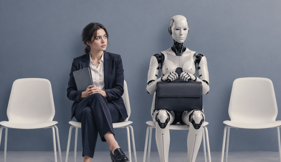 imagen de La adopción de inteligencia artificial reduce el peso de los empleos de menor experiencia