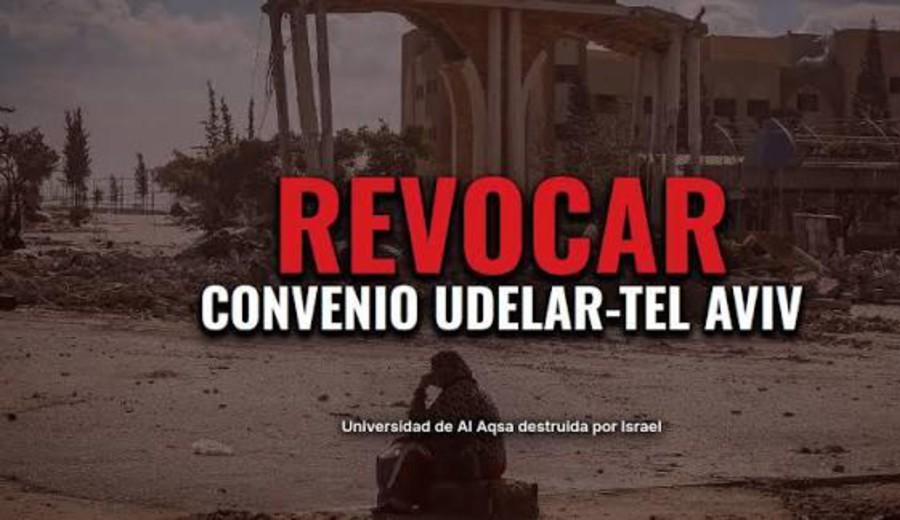 imagen de Crece el reclamo para que la Udelar rompa su convenio con Tel Aviv: Juntan firmas para un revocatorio