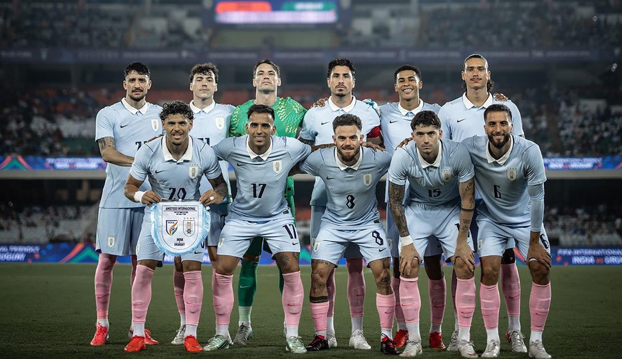 imagen de Uruguay goleó a India 6-1